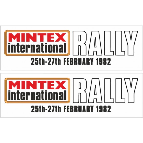 2x Mintex International...