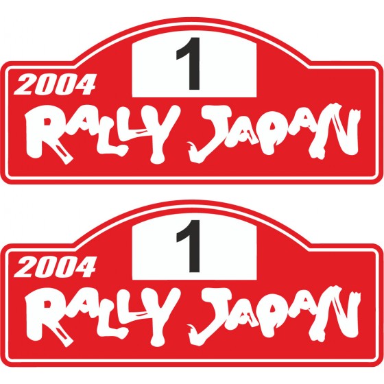 2x Rally Japan 2004...