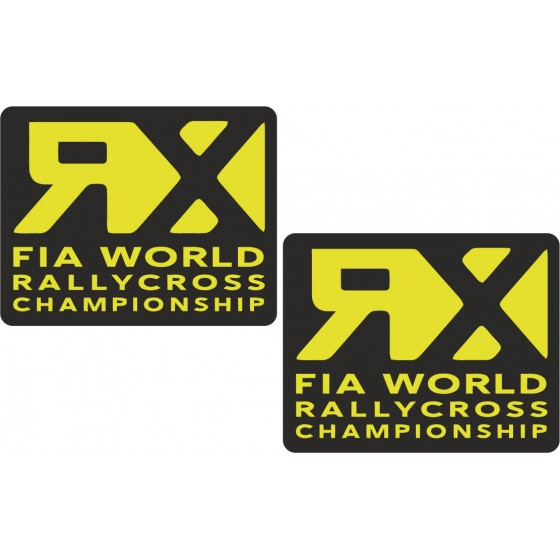 2x Rx Fia World Rallycross...