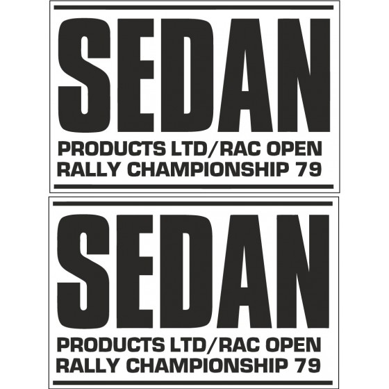 2x Sedan Products Rac Open...