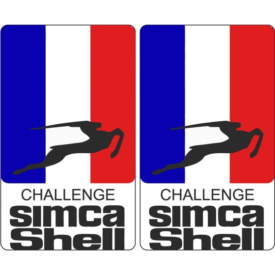 2x Simca Shell Challenge...