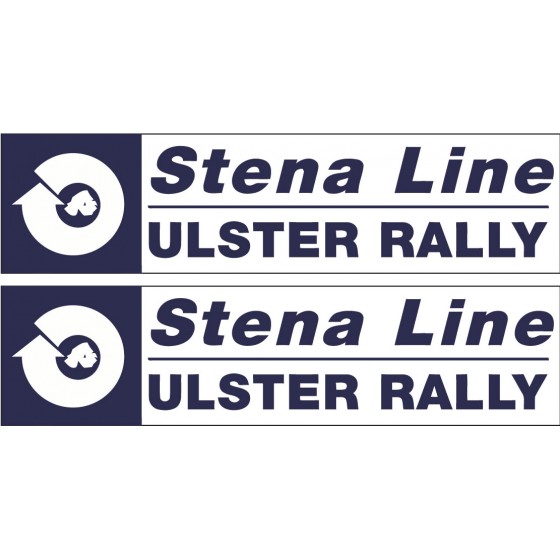 2x Stena Line Ulster Rally...