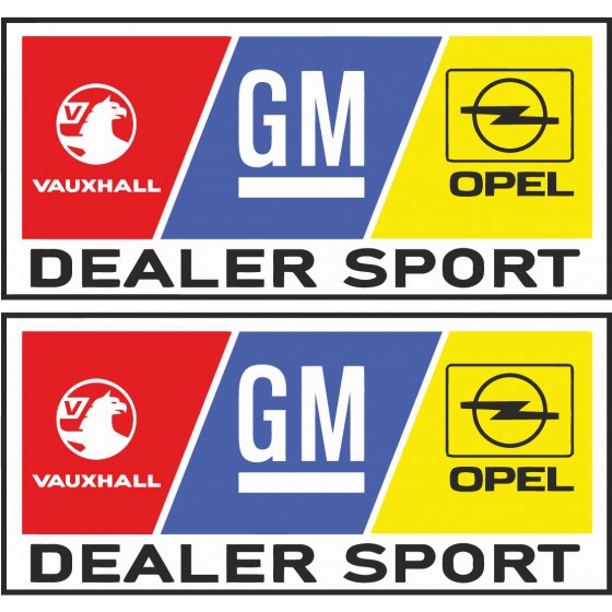 2x Vauxhall Opel Dealer...