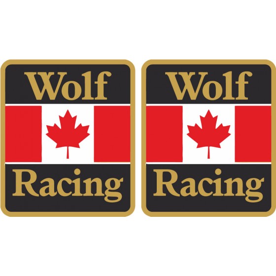 2x Walter Wolf Racing...