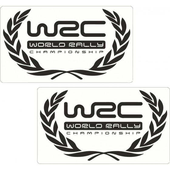 2x Wrc World Rally Style 2...