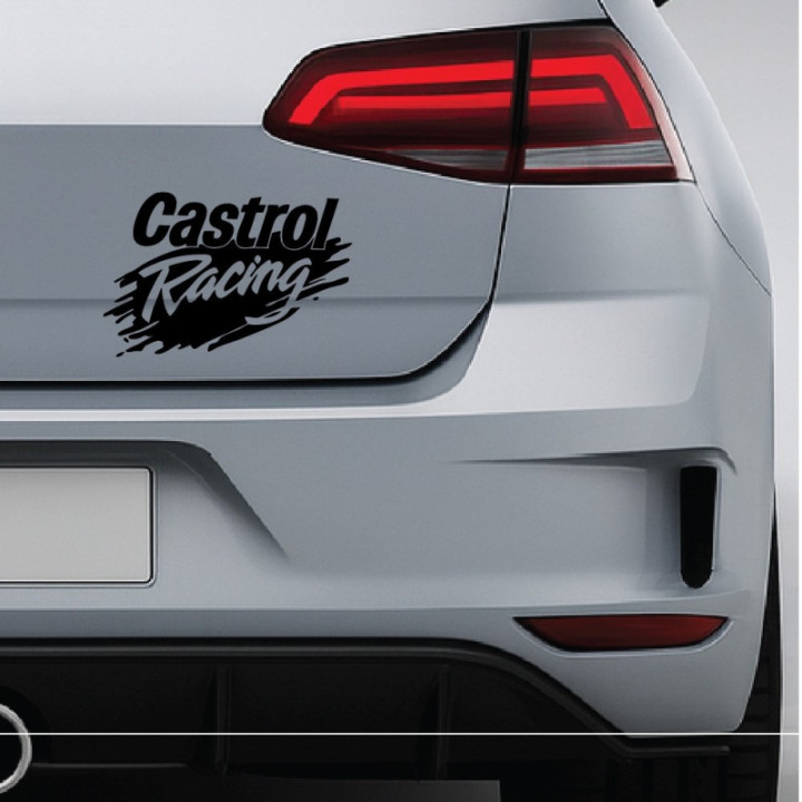 2x Castrol Racing Sticker Decal Decal Stickers - DecalsHouse