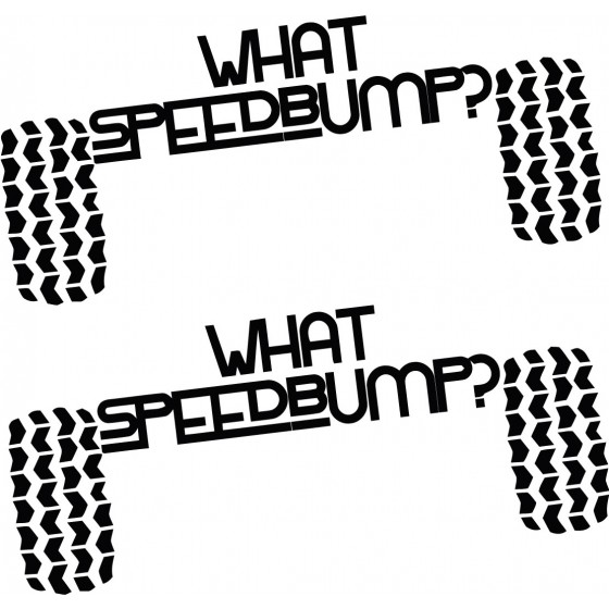 2x What Speed Bump 4x4 4wd...