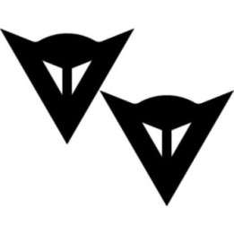 2x Dainese Logo V2 Racing Sticker Decal Decal Stickers - DecalsHouse