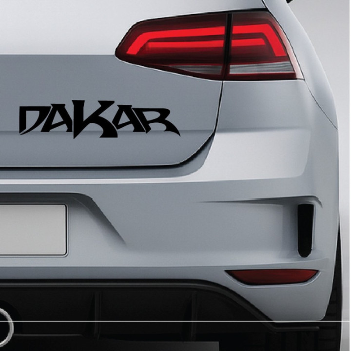 Dakar Rally Stickers – Off-Road Adventure Race Vinyl Decals (2-Pack)