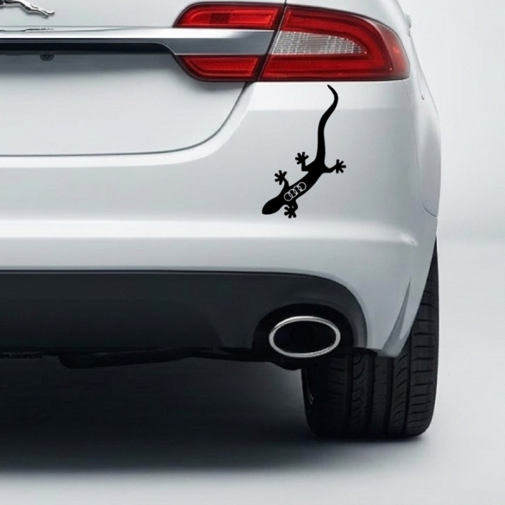 Audi Quattro Gecko Stickers – AWD Car Decals (2-Pack)