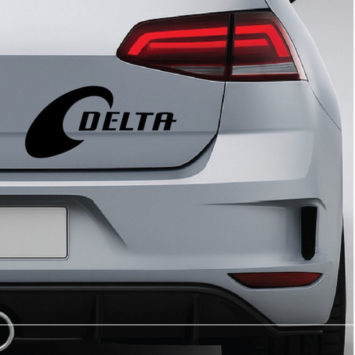 2x Delta Sticker Decal Decal Stickers - DecalsHouse