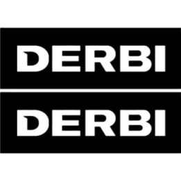 2x Derbi Sticker Decal Decal Stickers - DecalsHouse