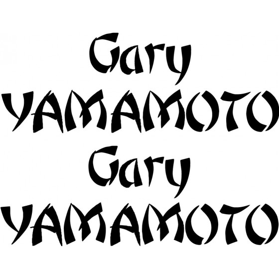 Gary Yamamoto Fishing Die...
