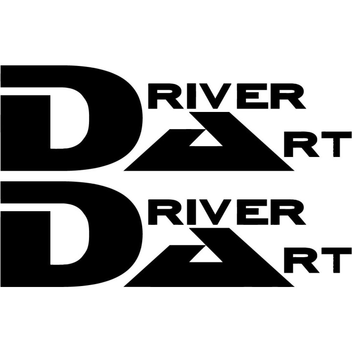 2x Driver Art Sticker Decal Decal Stickers - DecalsHouse