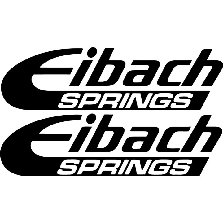 Eibach Springs Stickers – Pro-Kit Coilover Track Day Decals (2-Pack)