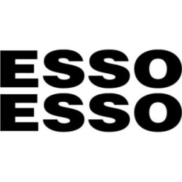 2x Esso Sticker Decal Decal Stickers - DecalsHouse