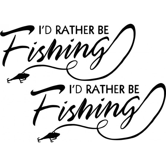 Id Rather Be Fishing Funny...
