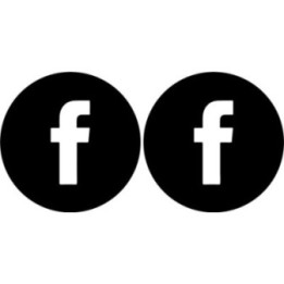 2x Facebook Sticker Decal Decal Stickers - DecalsHouse