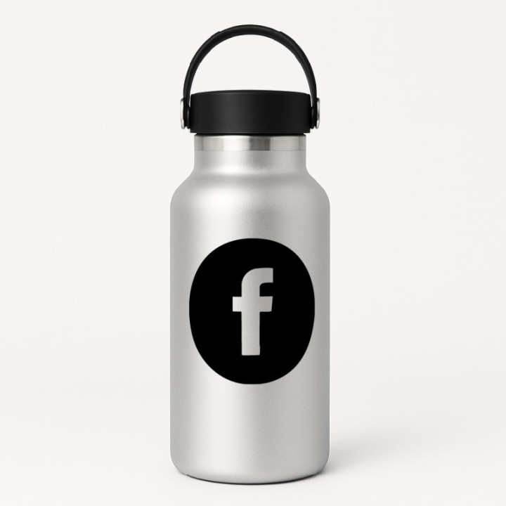 2x Facebook Sticker Decal Decal Stickers - DecalsHouse