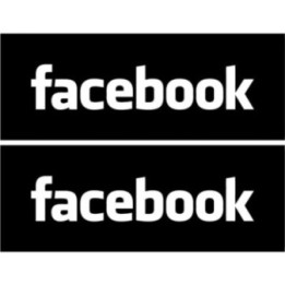 2x Facebook V2 Sticker Decal Decal Stickers - DecalsHouse