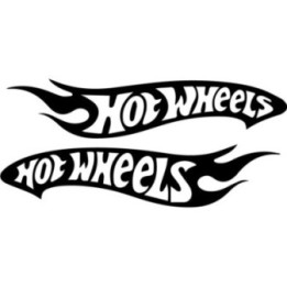 Hot Wheels Stickers – Mattel Die-Cast Show Car Decals (2-Pack)