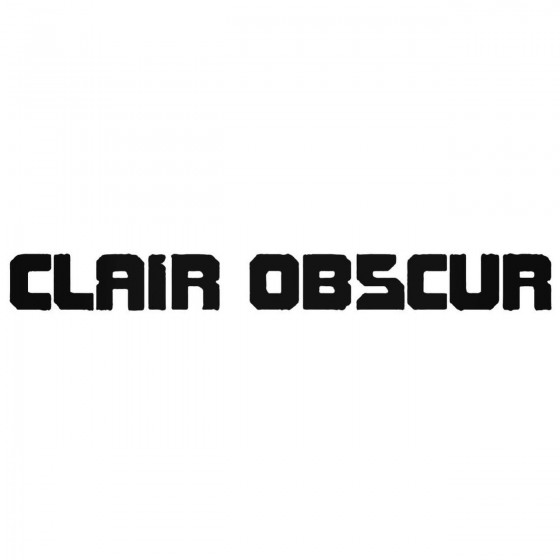 Clair Obscur Band Decal...