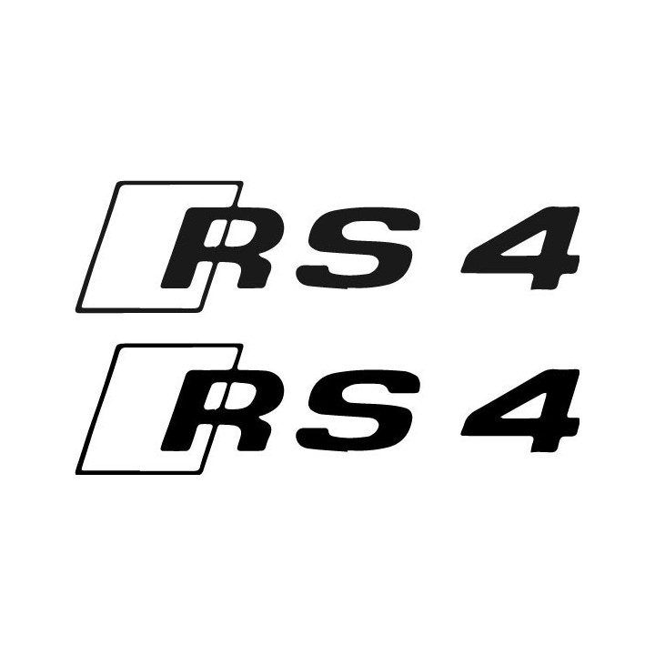 Buy Audi Rs4 2 Decal Sticker Online