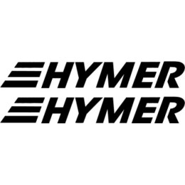 Hymer Motorhome Stickers – Camper Van Body Panel Vinyl Decals (2-Pack)
