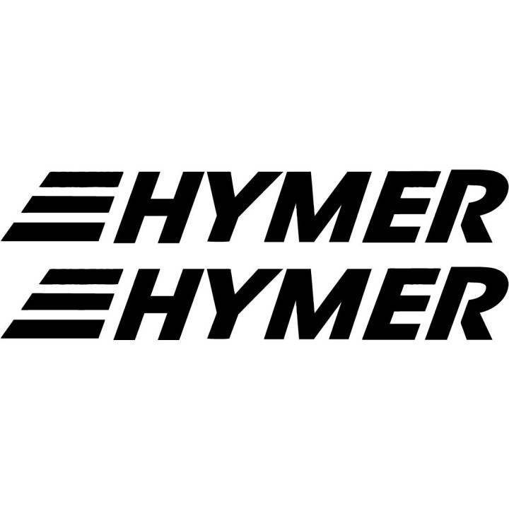 Hymer Motorhome Stickers – Camper Van Body Panel Vinyl Decals (2-Pack)