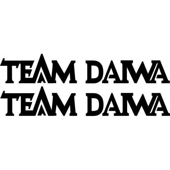 Team Diawa 27 Die Cut...