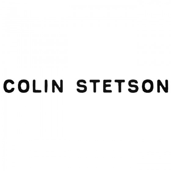 Colin Stetson Band Decal...