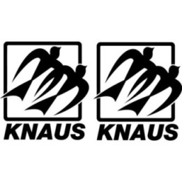 Knaus Stickers - Caravan Motorhome Brand Decals (2-Pack)