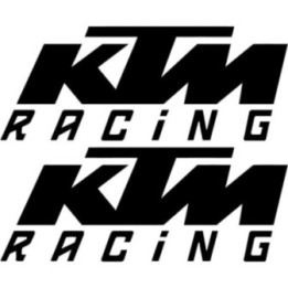 2x Ktm Logo V3 Racing Sticker Decal Decal Stickers - DecalsHouse