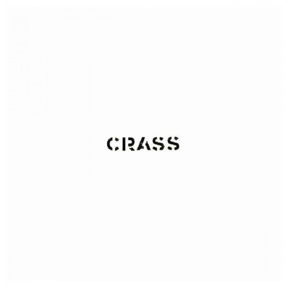 Crass Band Decal Sticker