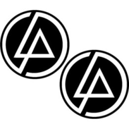 Linkin Park Stickers – LP Logo Hybrid Theory Decals (2-Pack)