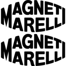 2x Magneti Marelli Logo Sticker Decal Decal Stickers - DecalsHouse