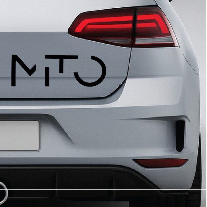 2x Mito Logo Sticker Decal Decal Stickers - DecalsHouse