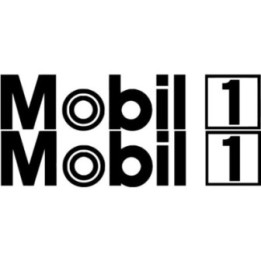 2x Mobil Logo V2 Racing Sticker Decal Decal Stickers - DecalsHouse