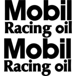 2x Mobil Logo V3 Racing Sticker Decal Decal Stickers - DecalsHouse