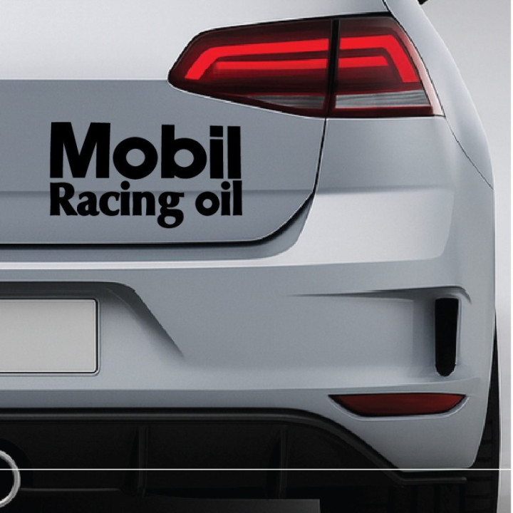 2x Mobil Logo V3 Racing Sticker Decal Decal Stickers - DecalsHouse