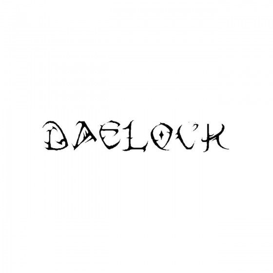 Daelockband Logo Vinyl Decal