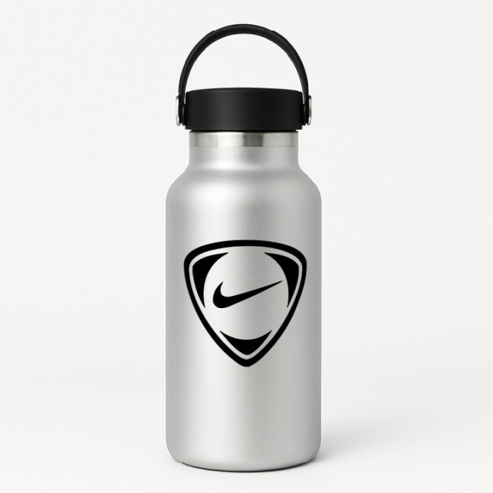 Nike Swoosh Shield Stickers – Football Badge Decals (2-Pack)