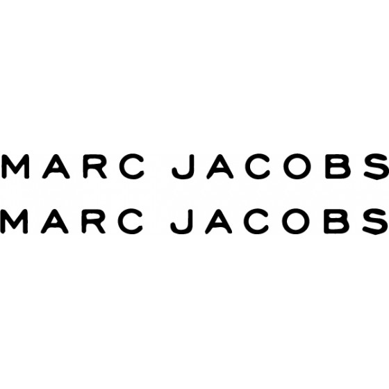 2x Marc Jacobs Logo...