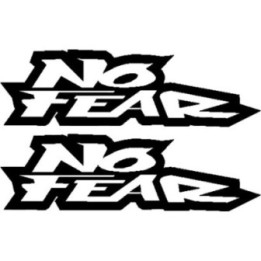 2x No Fear V2 Logo Sticker Decal Decal Stickers - DecalsHouse