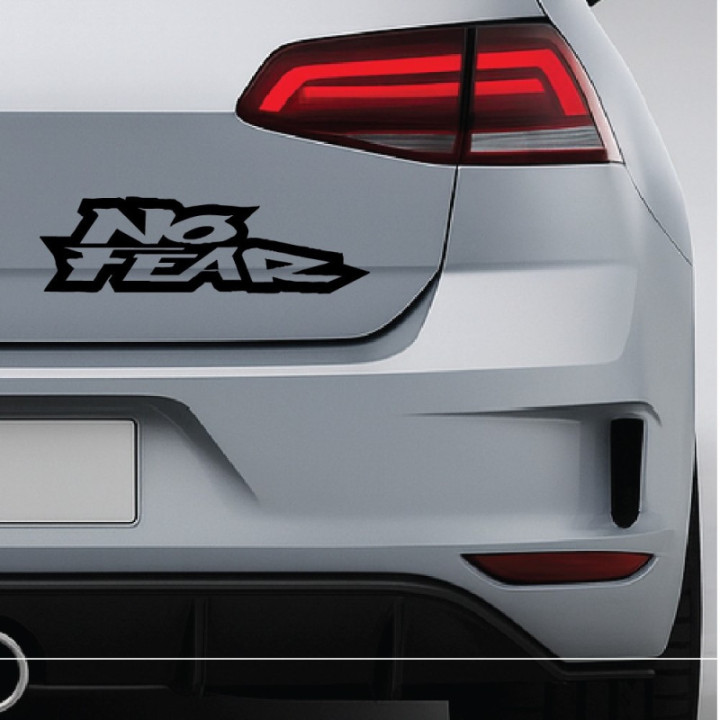 2x No Fear V2 Logo Sticker Decal Decal Stickers - DecalsHouse