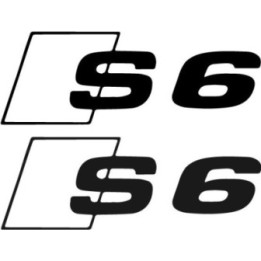 Buy Audi S6 2 Decal Sticker Online