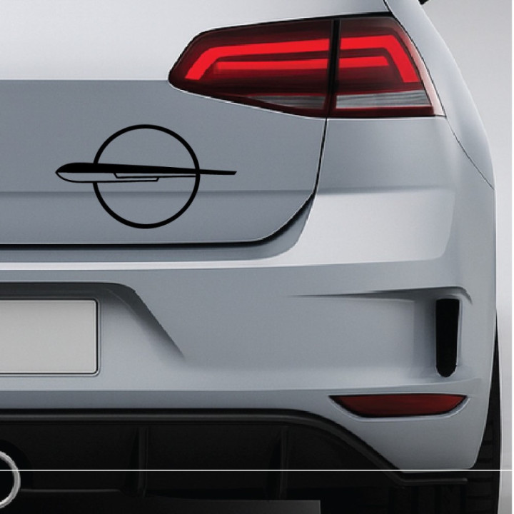 2x Opel V2 Logo Sticker Decal Decal Stickers - DecalsHouse