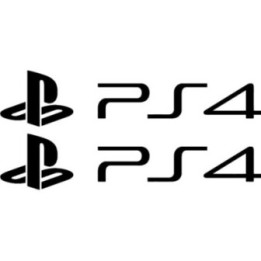 PlayStation PS4 Stickers – Gaming Logo Decals (2-Pack)