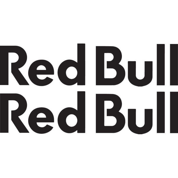 Red Bull Stickers – F1 MotoGP Motorsport Decals (2-Pack)
