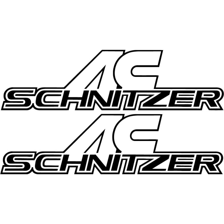 2x Schnitzer Logo Sticker Decal Decal Stickers - DecalsHouse